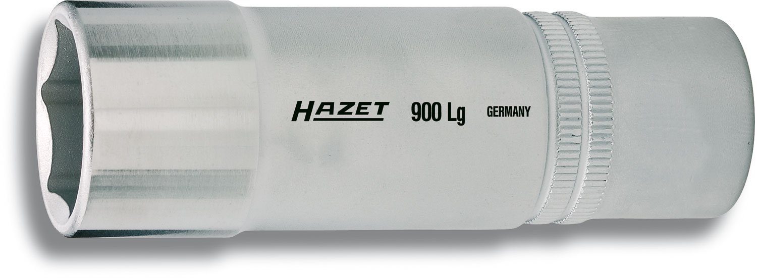 HAZET 900LG-13 85 mm 6-Point Hexagon Traction Profile Socket - Chrome-Plated/Polished
