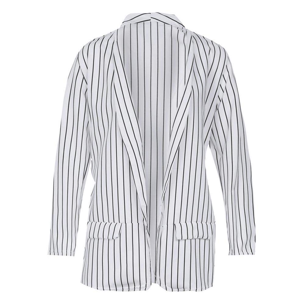 childplaymate european autumn women stripe casual office wear blazers cardigans jacket