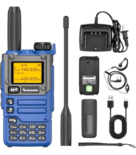 Radio Ricetrasmittente QUANSHENG UV-K5(8) Dual Band - 5W, VHF UHF, Con Cavo USB - Foto 4