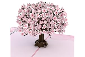 Lovepop Happy Mother's Day Cherry Blossom Pop-Up Card, 5 x 7”, Gift for Mom, 3D Flower Card for Mom or Daughter, Unique Greeting Card for Mom