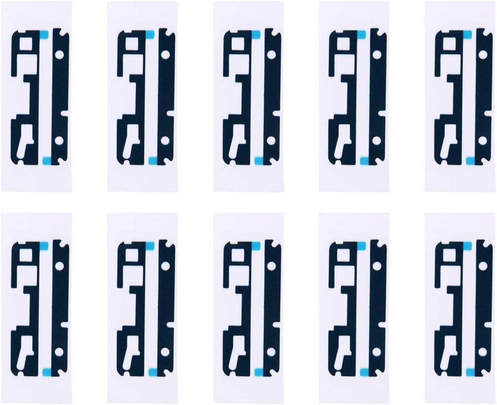 GHFPCASE For 10 PCS for Sony Xperia XA Top & Bottom Front Housing Adhesive Phone Replacement Part