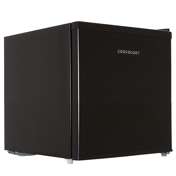 Cookology Table Top Mini Fridge in Black, A+ Rated, 46 Litre