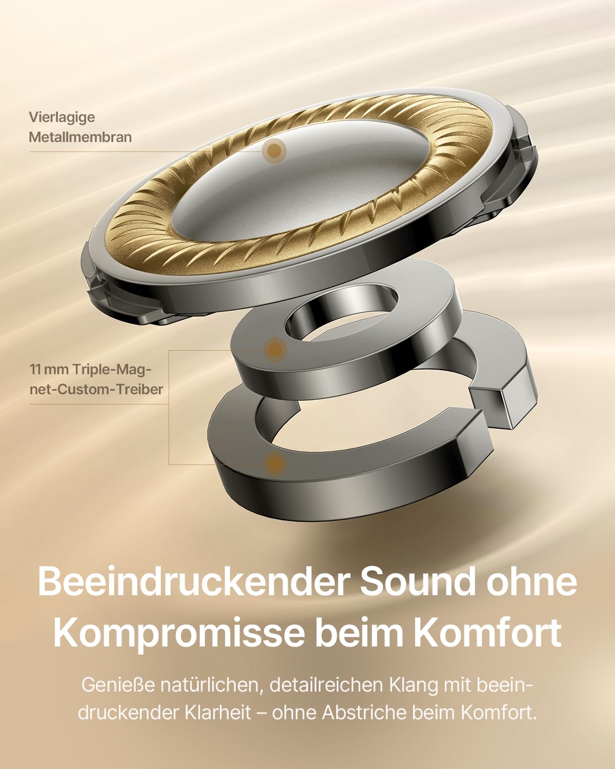 Baseus Bowie MC2 Open Ear Kopfhörer, Clip-On Earbuds 5