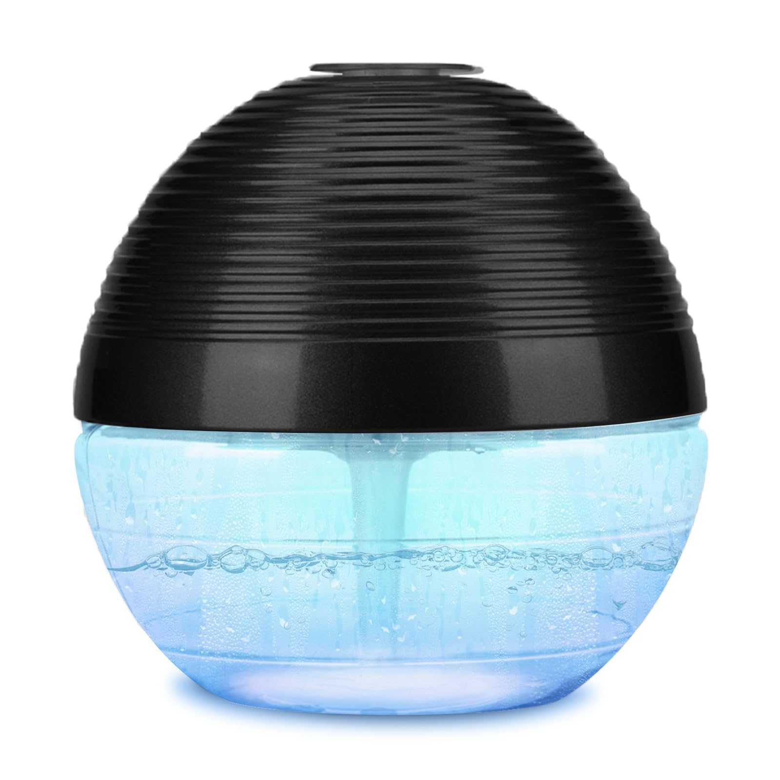Water-Based Purifier Air Washer, Air Revitalizer & Freshener, Air Fresher with 6 Colorful lights for Rooms (Black)