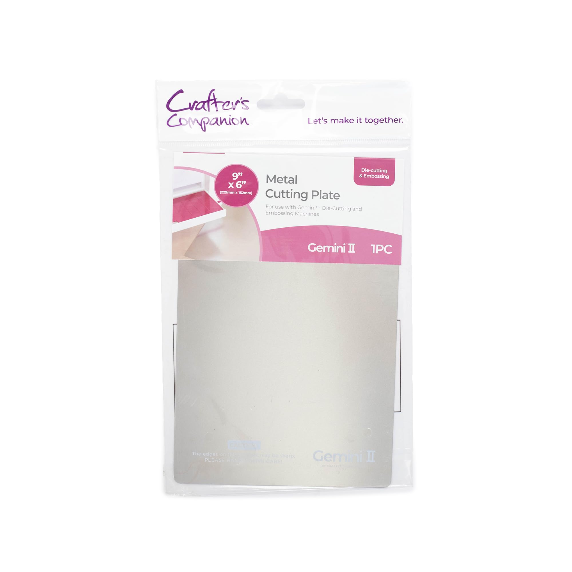 Gemini II Replacement Plate Accessories - 9" x 6" Metal Cutting Plate [GEMII9x6-ACC-METP]