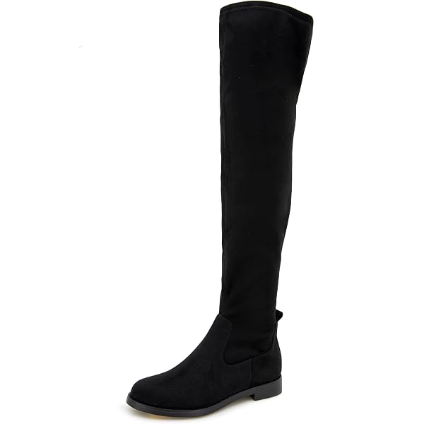 Amazon.com | Marc Fisher Womens Renn Faux Suede Over-The  display picture 1