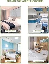 ANDECH Disposable Bed Sheets Travel Set 4-Piece Double Portable Hotel Bedding view 5