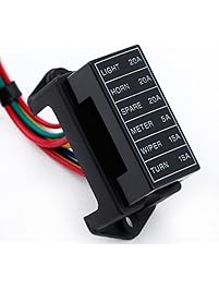 Amazon.com: Fuse Holders - Fuses & Accessories: Automotive awg car stereo wiring harness 