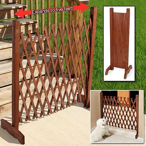 Expanding Wooden Fence Amazon.co.uk Garden & Outdoors