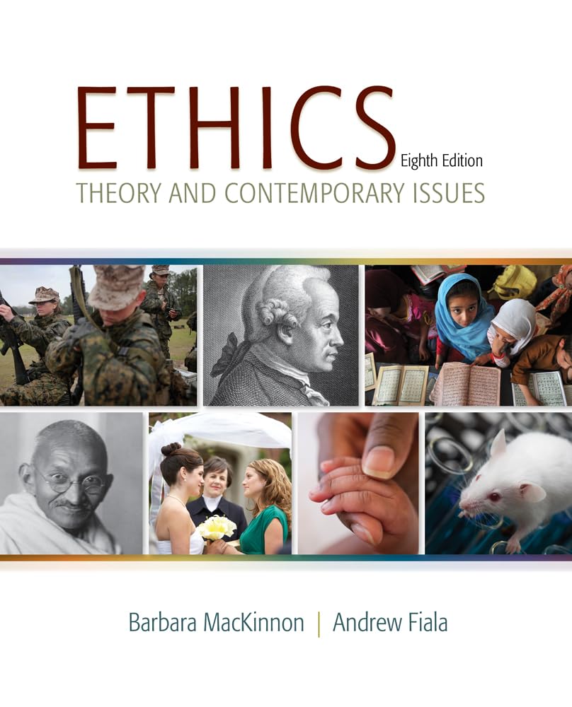 Ethics:Theory+Contemp.Issues