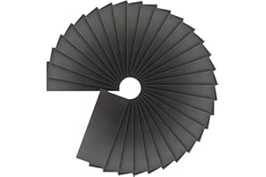 KQCXIK 30-Sheet 2000 Grit Wet Dry Sandpaper, 9 x 3-2/3 Inch Sand Paper Silicon Carbide Abrasive Sanding Sheets for Woodworking, Automotive and DIY Projects