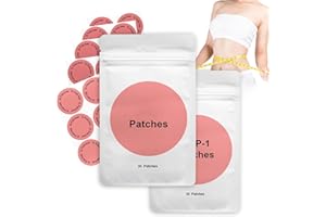 60 Pcs GLP-1 Activate Weight Loss Patch GLP-1 Long-Lasting Gentle Formula Patches for Women Men, Natural Ingredients Patches 