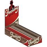 SMOKING Rolling Papers Brown 1 1/4 25 x 50 Sheets