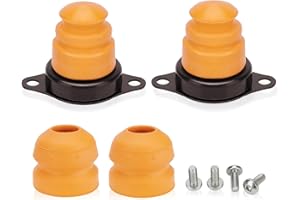 FIT4DRIVE M5570A Front and Rear Bump Stops Fit for Ford 2005-2012 Mustang 2007-2014 Shelby GT500, Jounce Bumper Kit OE# M-5570-A (Set of 4)