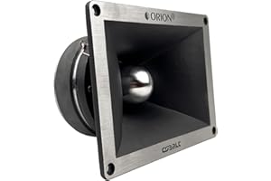 ORION Cobalt Series CTW880H 6.3” x 4.7” Super Bullet Tweeter | Aluminum Diaphragm, 1.75” Voice Coil, 130W RMS, 520W Max, Buil