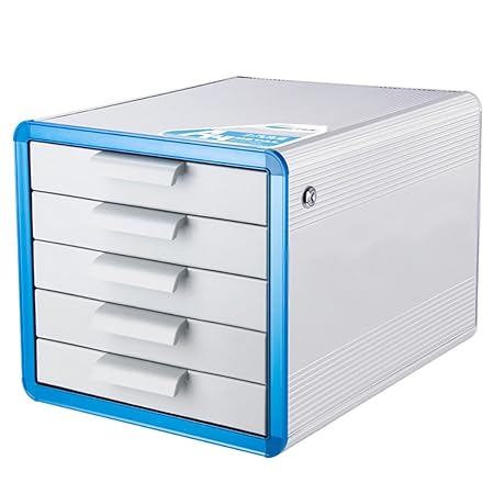 Wanli666 Aluminum Alloy Storage Drawers Desk Storage Unit