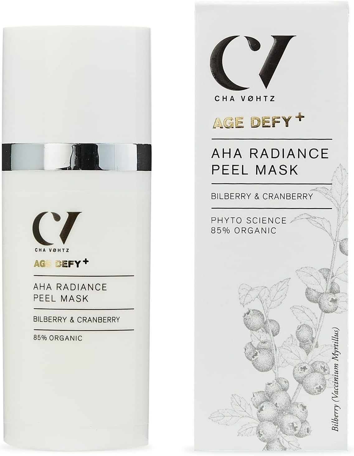 Green People Age Defy+ AHA Radiance Skin Renewal Mask - Vegan, Organic & Cruelty Free, 30ml