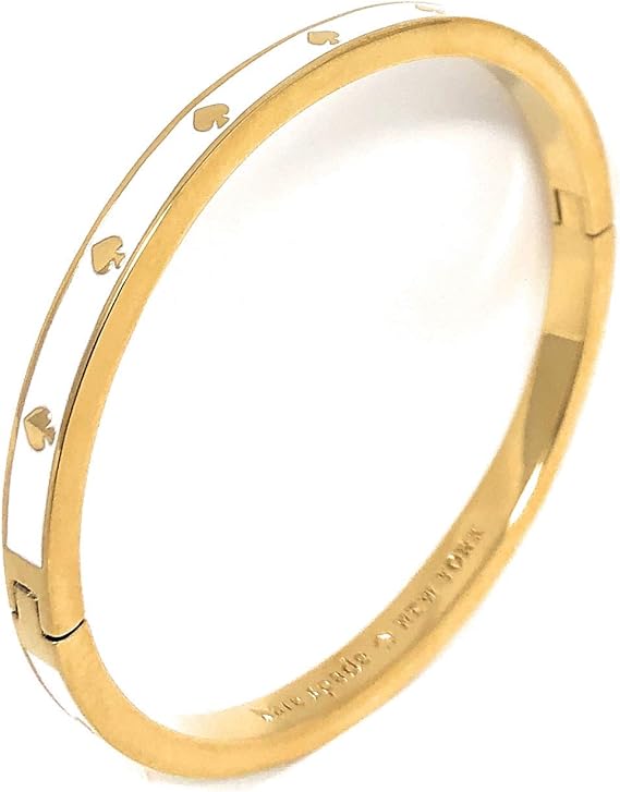 Kate spade bangle white and gold Clearance