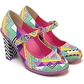 Hot Chocolate Design High Heels Women's Mary Jane Pump Multicoloured HCD