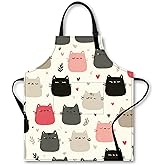 Nuxovilar Cooking Aprons for Women, 26.77 * 30.7 Inches, Perfect for Kitchen Tasks, Baking, Casual Entertaining