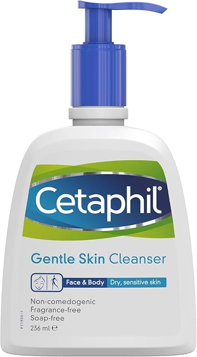 Cetaphil Gentle Skin Cleanser 236ml Old Version Fragrance Free Sensitive Skin