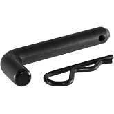 CURT 21579 Black Trailer Hitch Pin &amp; Clip, 5/8-Inch Diameter, Fits 2-Inch Receiver