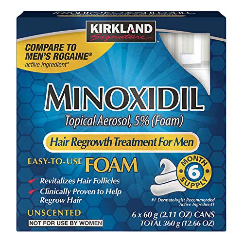 Amazon Com Kirklandsignature Hair Regrowth Treatment Minoxidil
