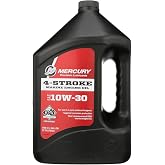 Mercury 10W-30 4-Stroke Mineral Marine Engine Oil, 1 Gallon - 8M0078626