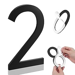 8 Inch House Numbers, Self-adhesive House Number