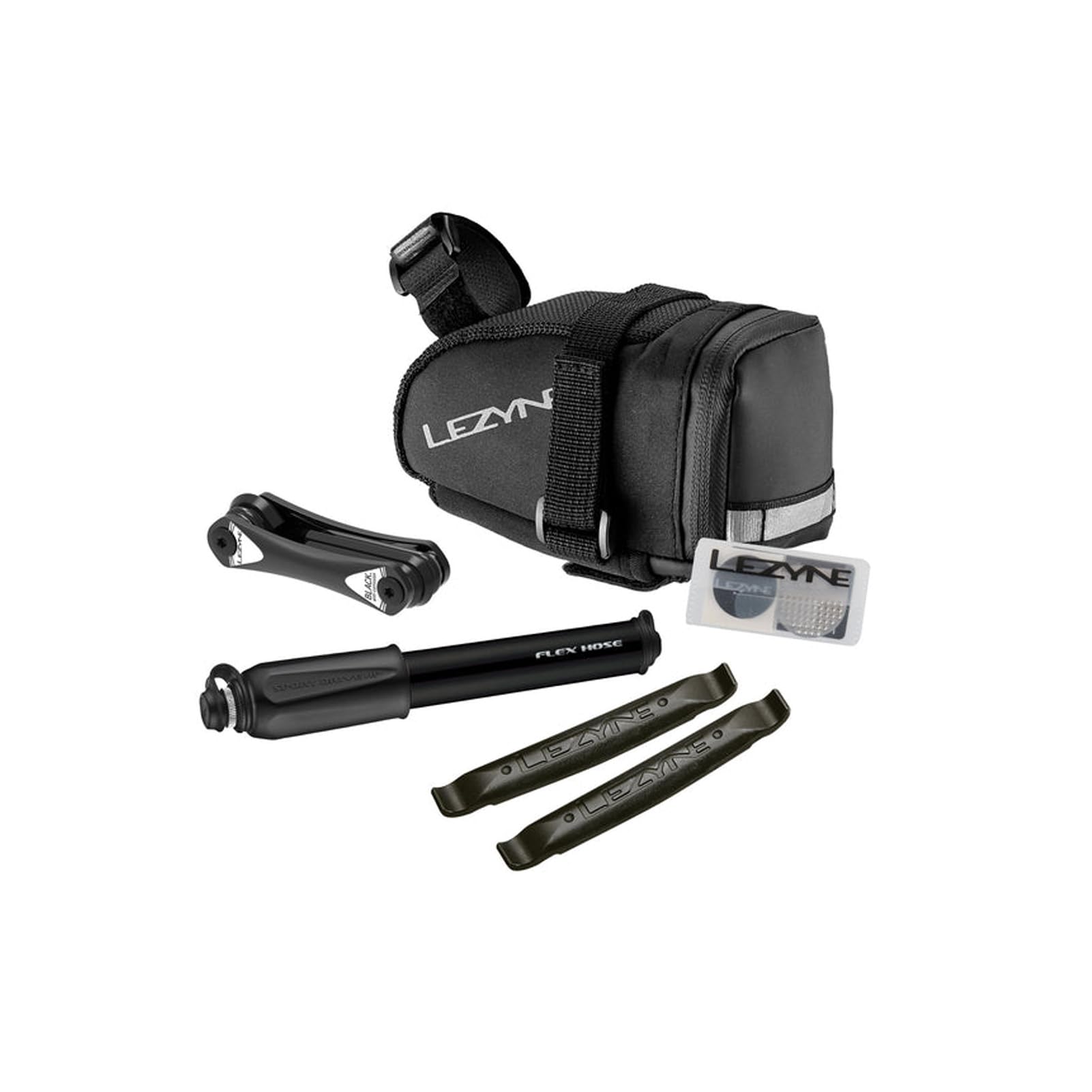 Lezyne 1-SB-CADLD-V2M04 Saddle Trainer Saddle Bag Caddy, Black, 45.5 x 34.0 x 26.5 cm, 0.5 Litres