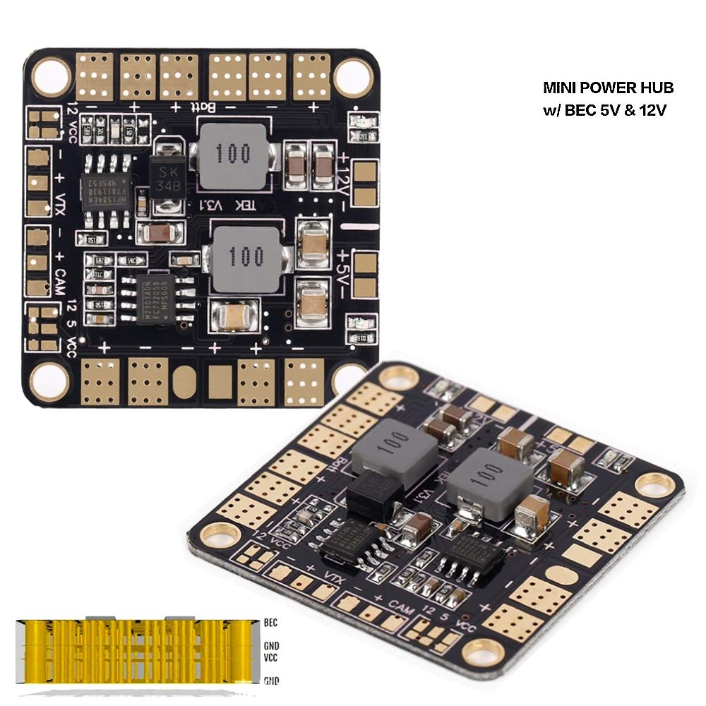 bilanci per quadcopter fpvs