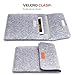 MoKo 12 Inch Laptop Felt Sleeve Bag, Protective Case Cover Fit Tab S8+ 12.4