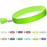 Green-Power America 100 Pcs Cloth Event Wristbands, Event Wristbands, Colored Wrist Bands for Events, for Lightweight Concert Wrist Strap for Activities, Party Bracelets for Events (Color : Green2)