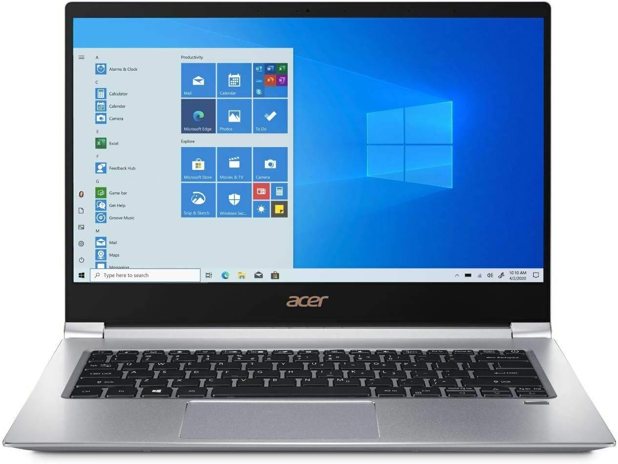 Acer Swift 3 14”FHD IPS LED Premium Laptop | Intel Core i5-8265U | 8GB DDR4 | 512GB SSD | Backlit Keyboard | Fingerprint Reader | Windows 10 Pro | Silver | with Portable Laptop Stand Bundle