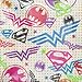 (16) Justice League Girls Large Napkins