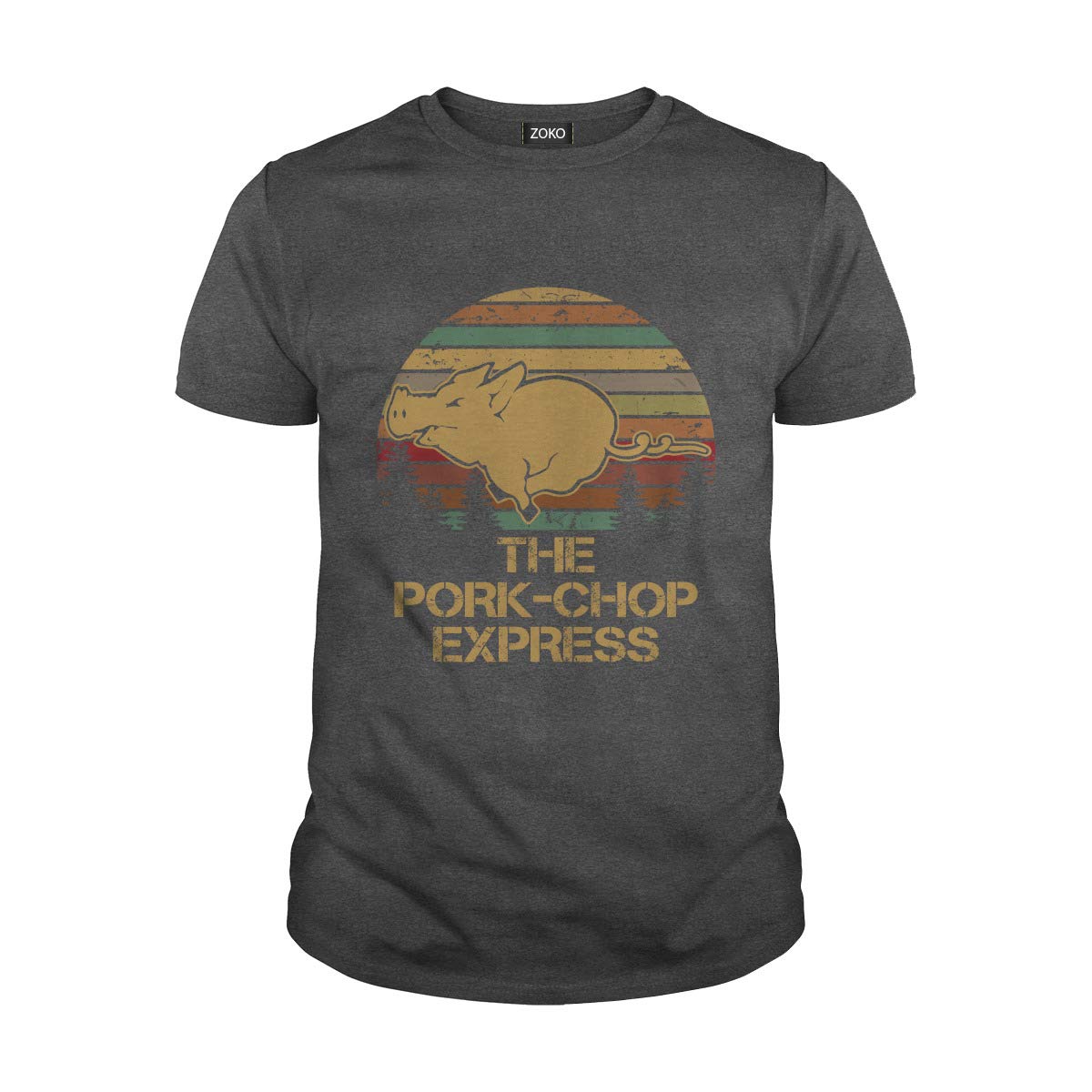 Zoko Apparel The Pork Chop Express T Shirt Stellanovelty