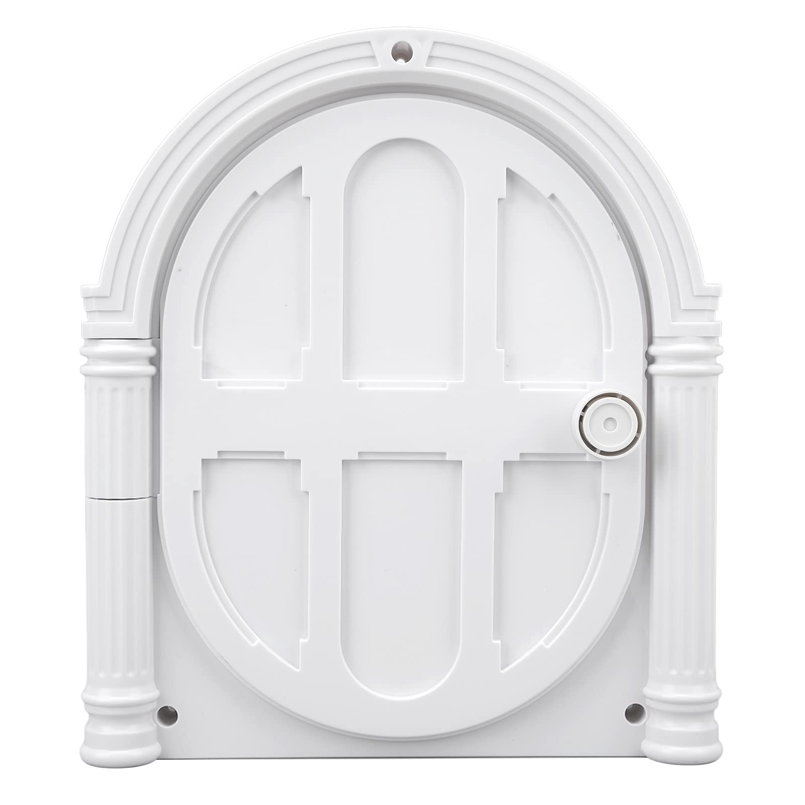 BAOK 2-Way Silent 2 Way Outdoor Cat Door Cat Door (Type 2)