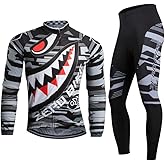 Men's Soft Long Sleeve Breathable Bicycle Cycling Jersey Polyester Clothing Outdoor Sports Fall Autumn