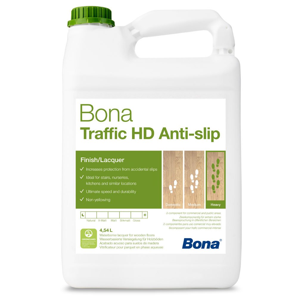 Bona Traffic Hd Anti Slip 4 95l Wood Floor Lacquer Matt For Heavy