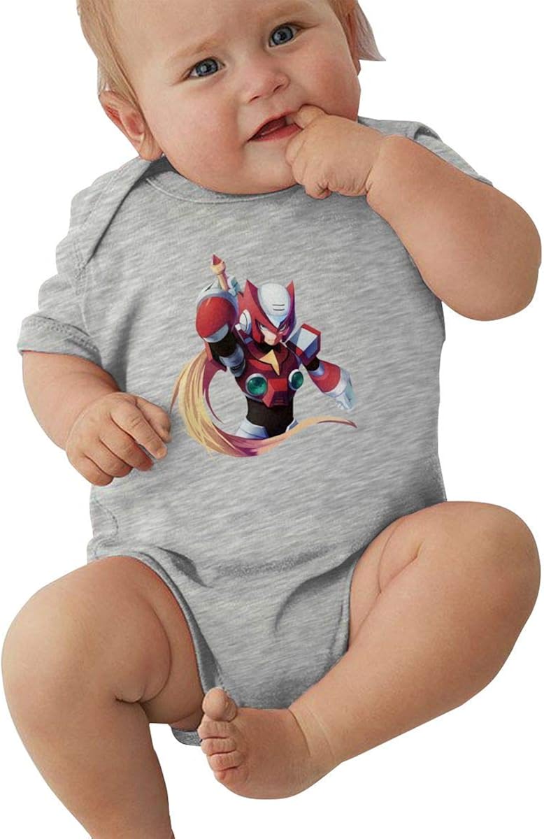 TOMFOXS Mega-Man X Zero Baby Unisex Romper Climbing Body Suits Custom