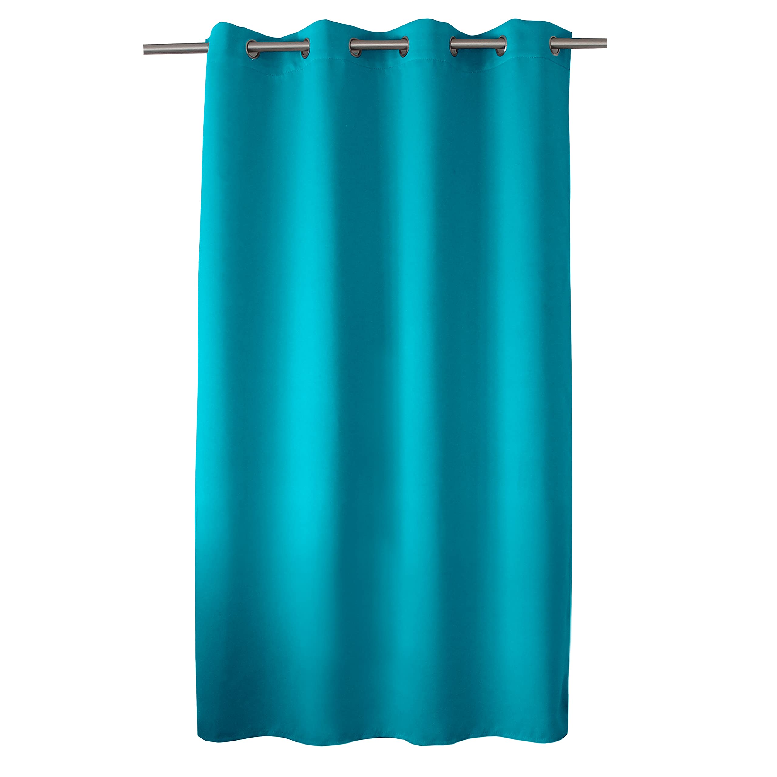 Enjoy Home 2010tu140180 Blackout Curtain with 8 Eyelets Polyester 180 X 140 Cm Turquoise — image 1