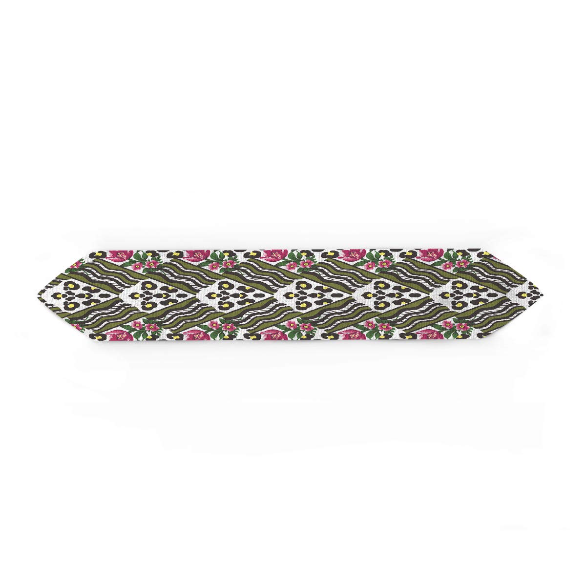 Amazoncom Linen Burlap Table Runner Dresser Scarves Ethnic Style