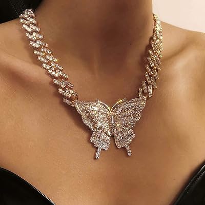 Buy Earent Chunky Crystal Choker 