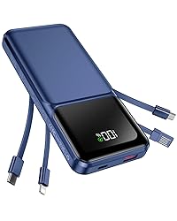 Portable Charger with Built in Cable - 20000mAh