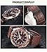 Misskt Men's Fashion Casual Sport Watches Men Waterproof Leather Quartz Watch