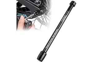 STDKDFW 12mm Thru Axles, Bike Trainer Thru Axles Adapter for Bicycle Rear Wheel Attachment Trainer Compatible with Saris Kinetic CycleOps Indoor Trainers (M12x1.75/160mm-172mm