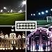 LED Flood Light, Morsen 600W Super Bright Outdoor LED Floodlight 6000K Cool White Waterproof IP65 Wall Lights for Landscape, Garden Yard, Playground