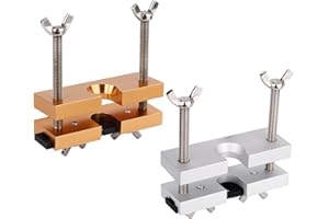 KINBOM 2pcs Mouthpiece Remover for Brass-Wind Instrument, Trumpet Mouthpiece Remover Mouthpiece Puller Tool for Musical Instrument Accessories(Gold, Silver)