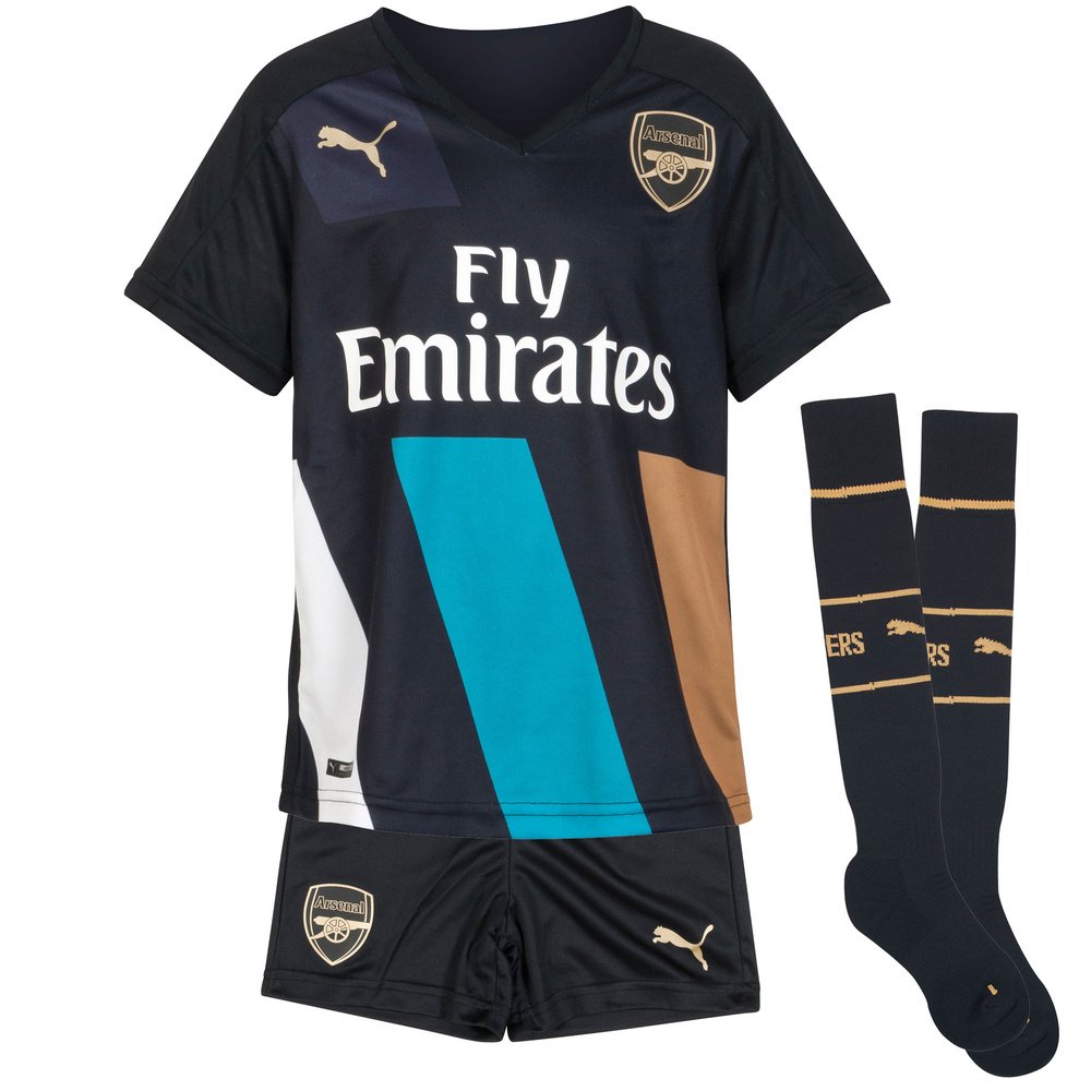 arsenal third mini kit