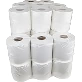 Sticky Thermal Paper - Compatible with Epson TM-L90, and Epson TM-L100 Liner Free Label Printers - Works with Toast and Square - 3 1/8" x 170' - 32 rolls/case